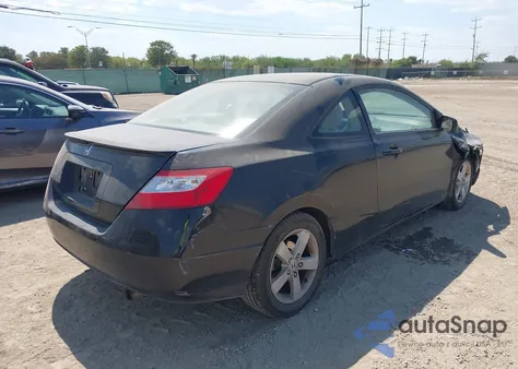 2006 Honda Civic Ex z USA, uszkodzony, nr VIN 2HGFG12876H553278